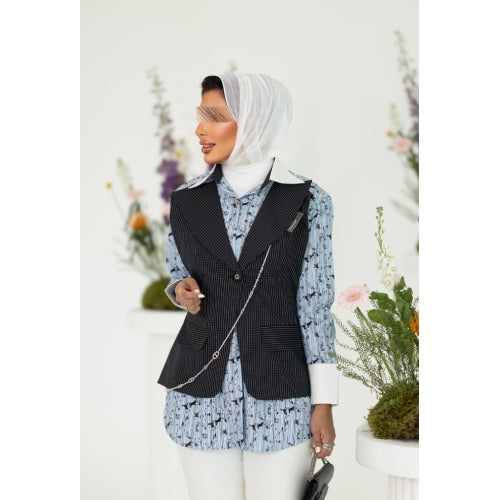 Sky Blue قميص جيليه