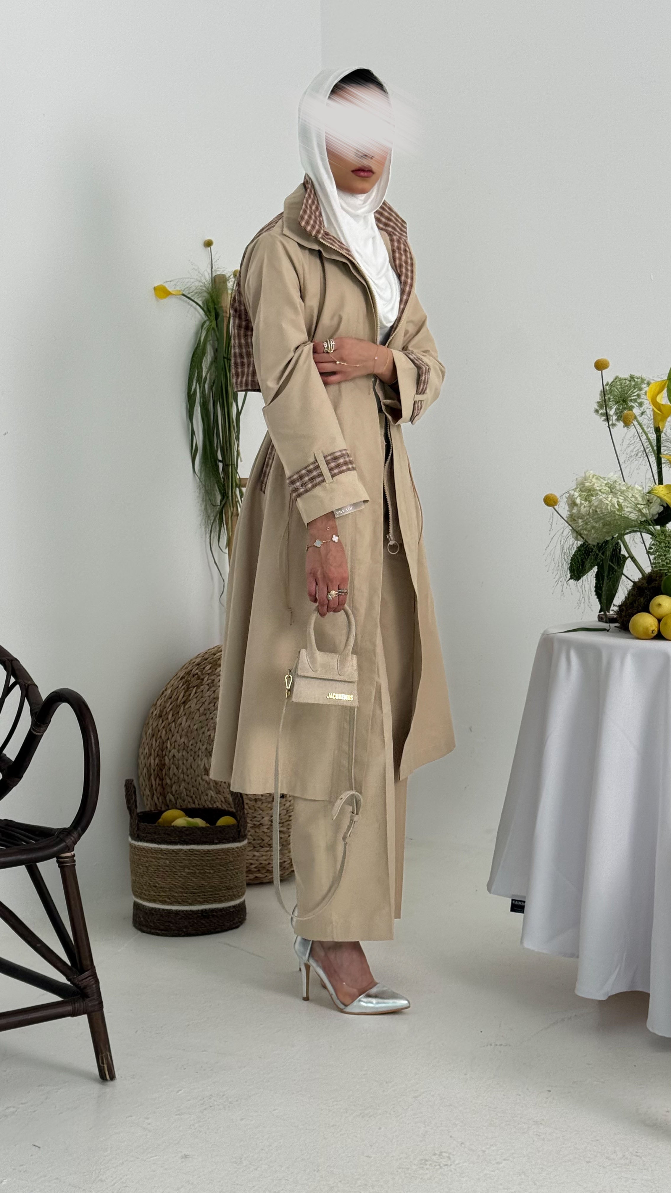 طقم ترنش بيج