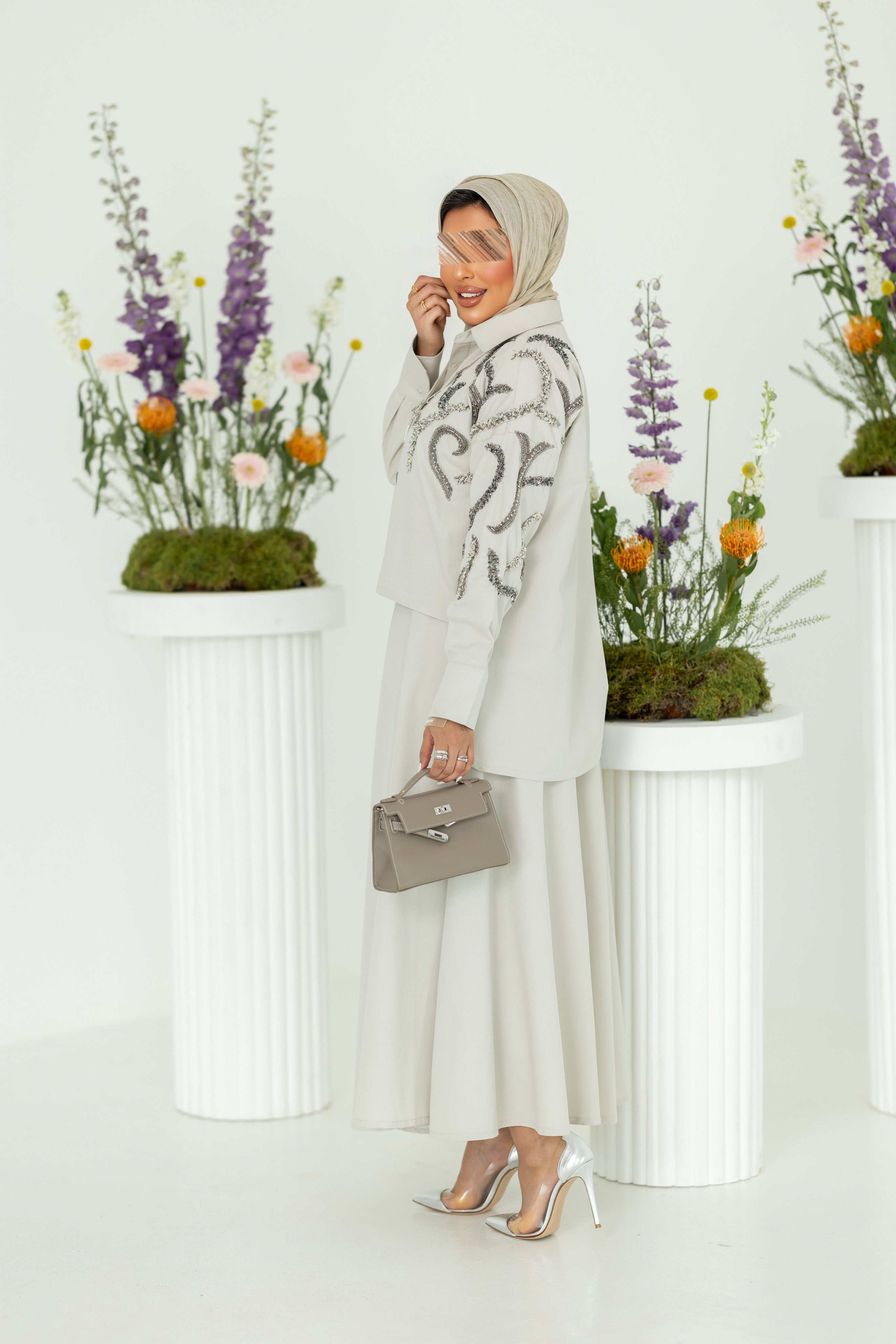 بدلة قطعتين قميص و تنوره