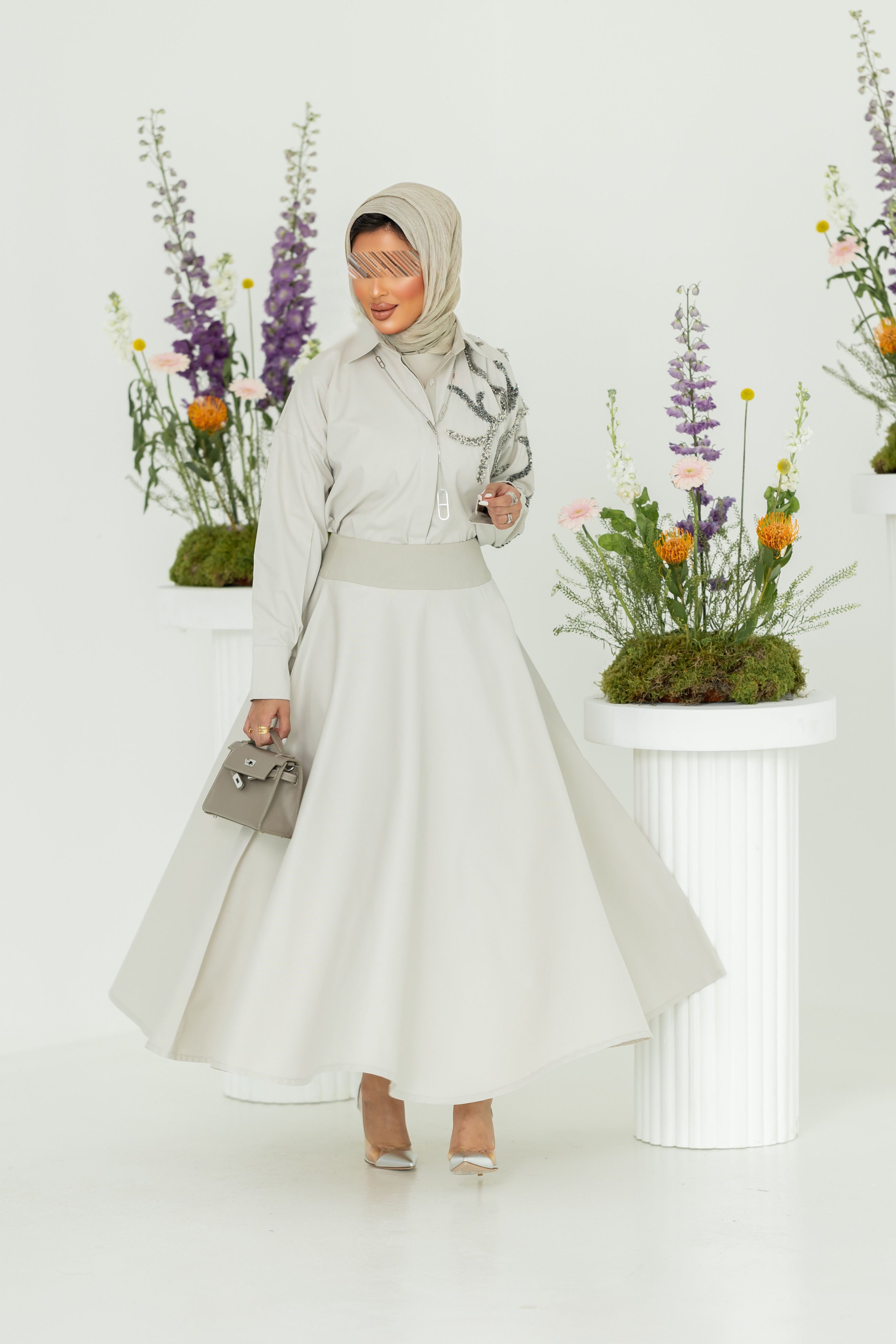 بدلة قطعتين قميص و تنوره