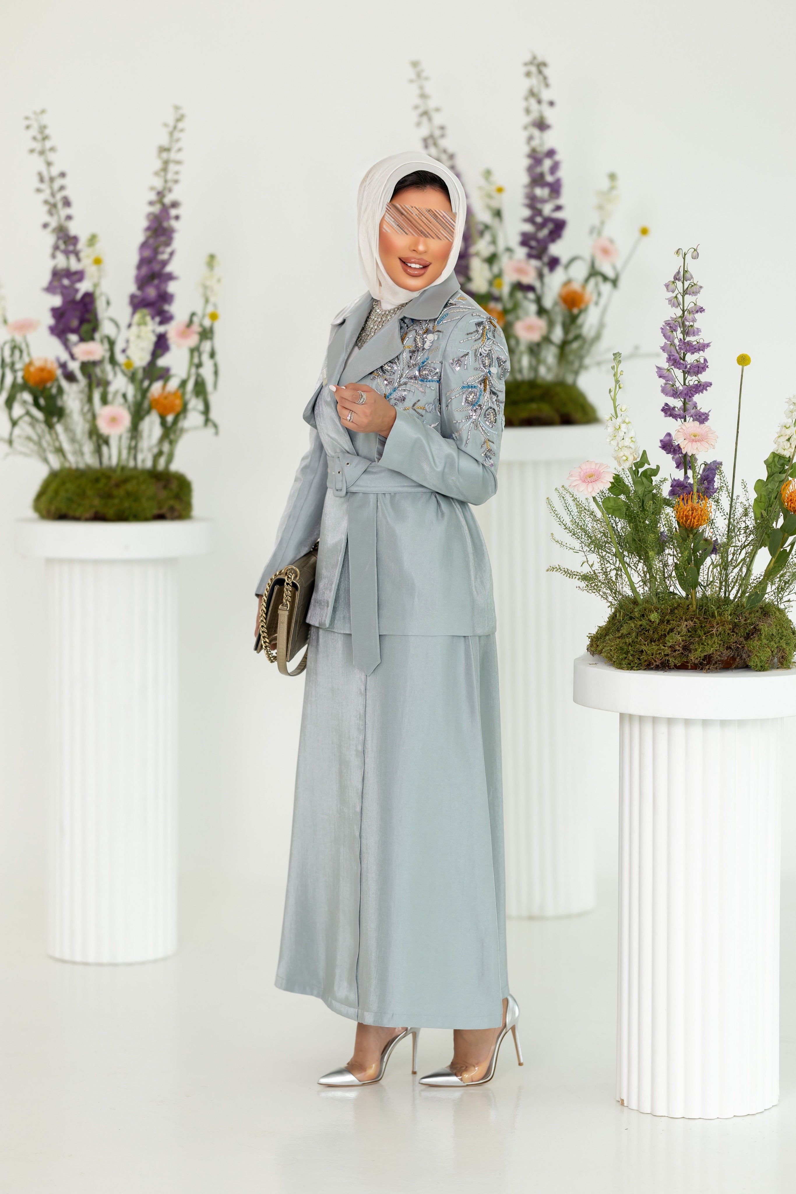 بدلة قطعتين جاكيت و تنوره