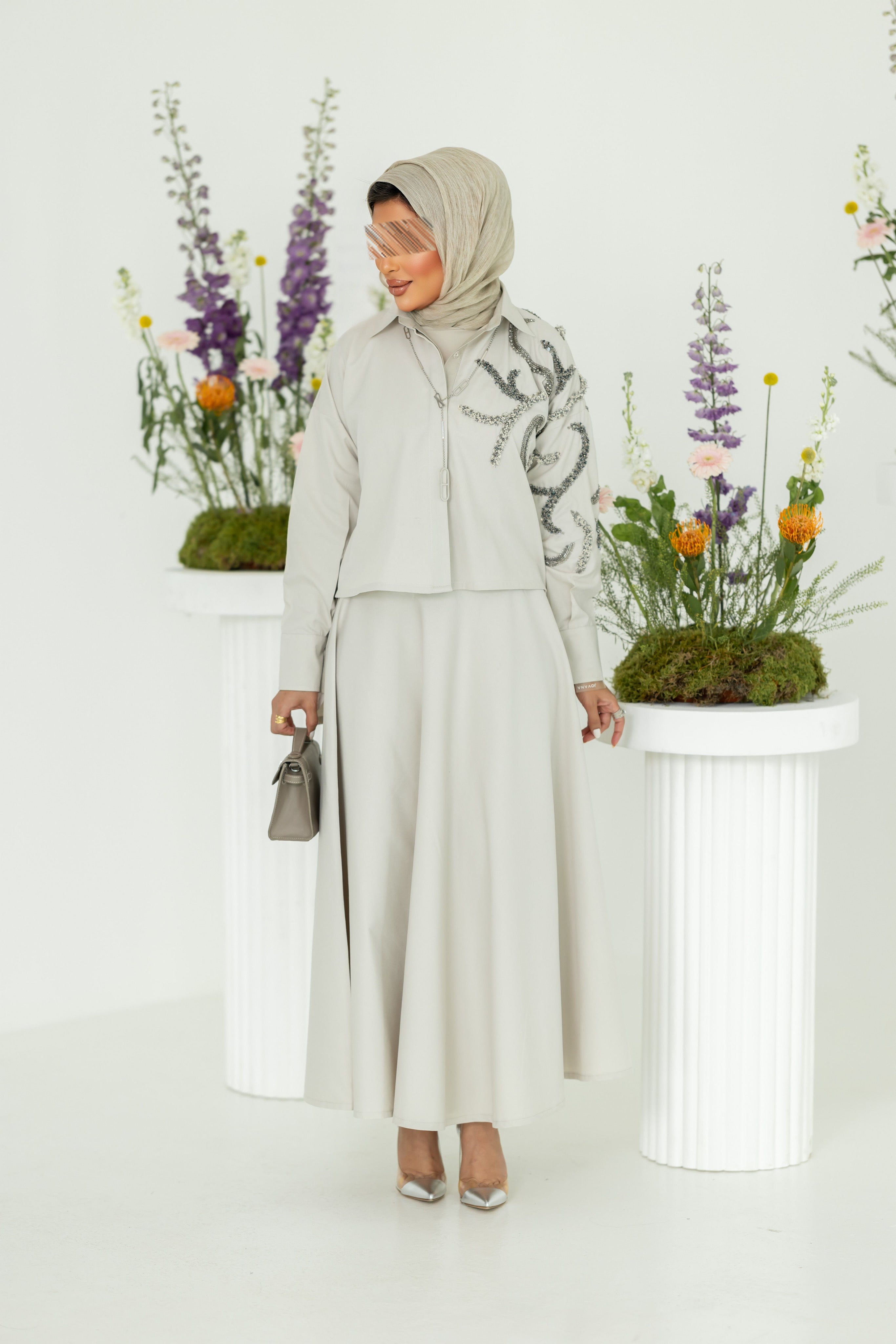 بدلة قطعتين قميص و تنوره