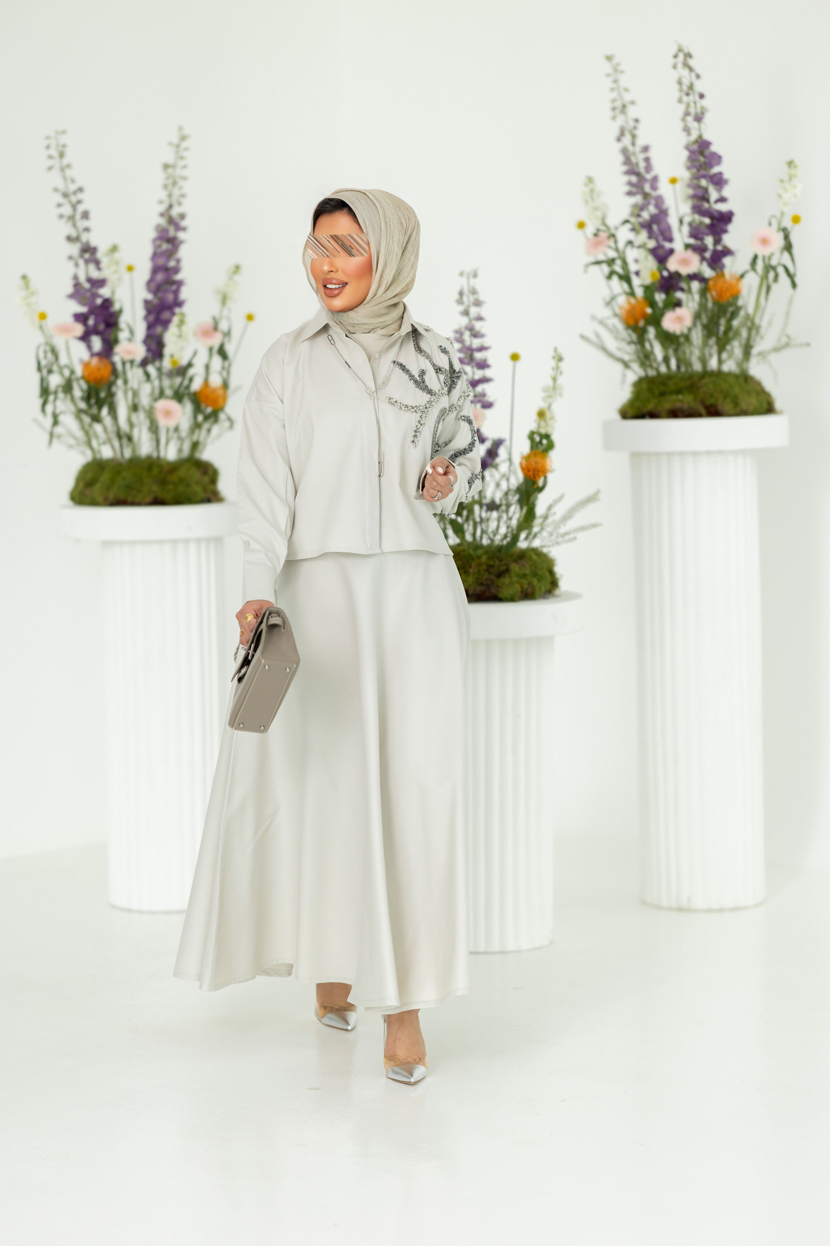 بدلة قطعتين قميص و تنوره