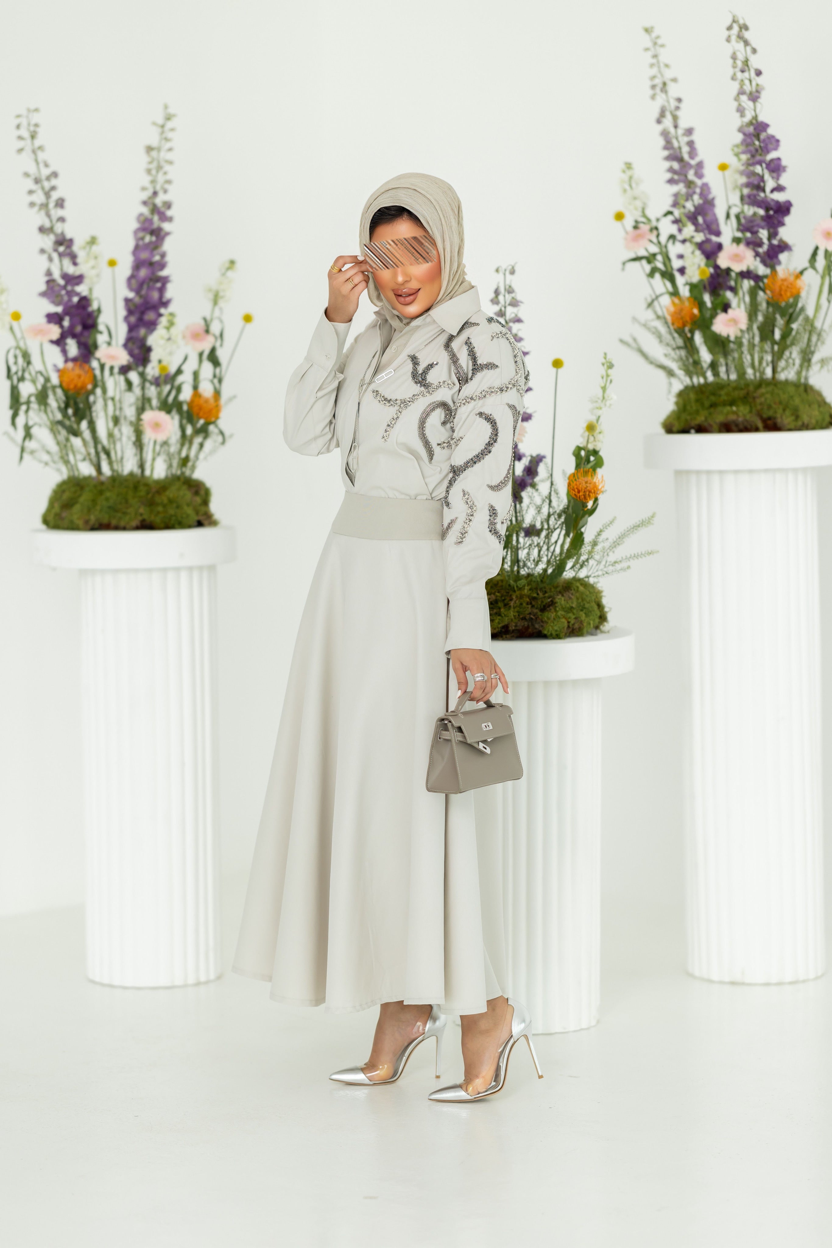 بدلة قطعتين قميص و تنوره