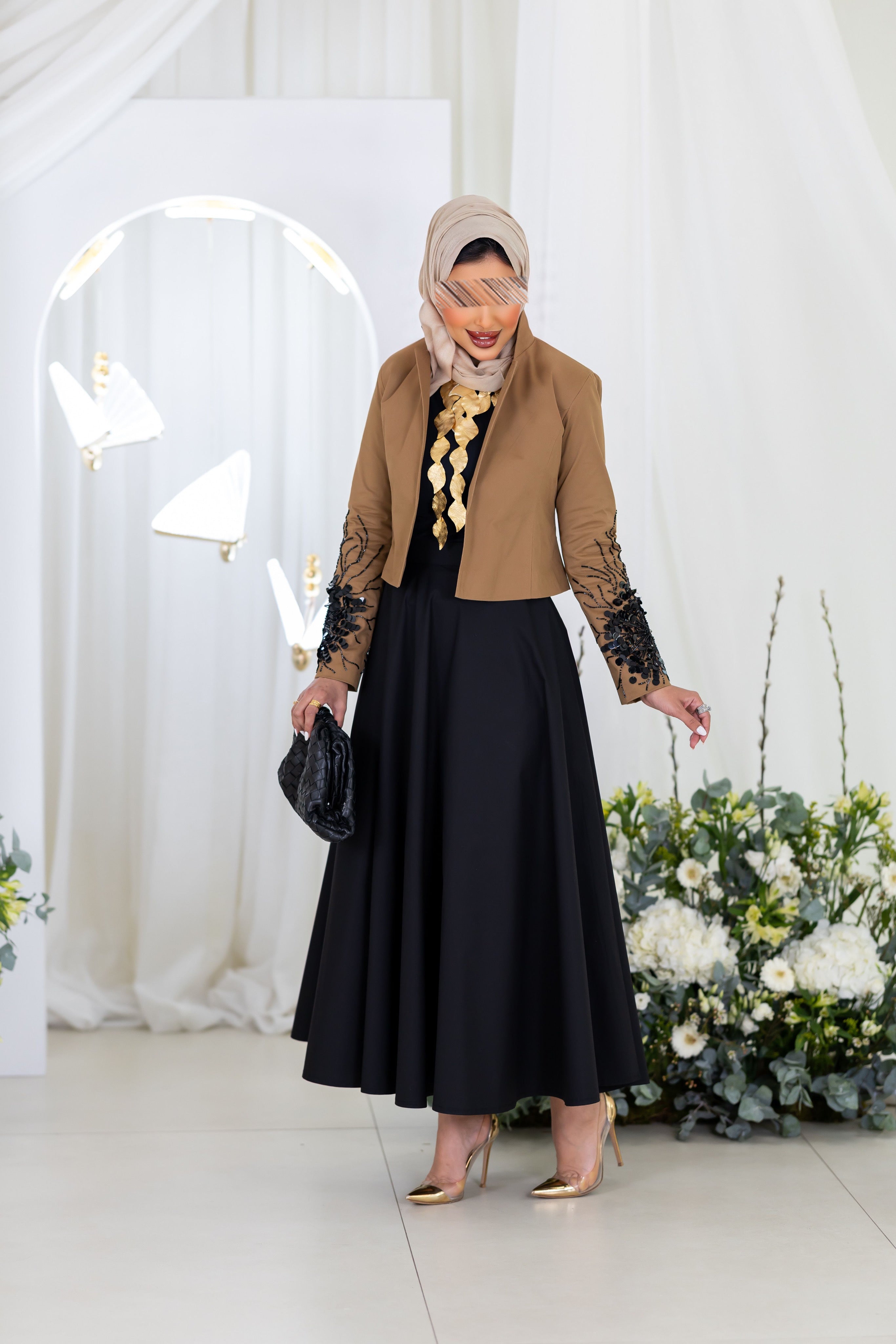 Jacket + Skirt Brown Sugar